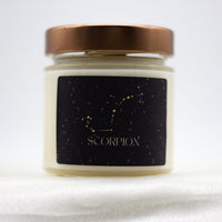 Scorpion/Skorpió Horoszkóp Szójaviasz Gyertya