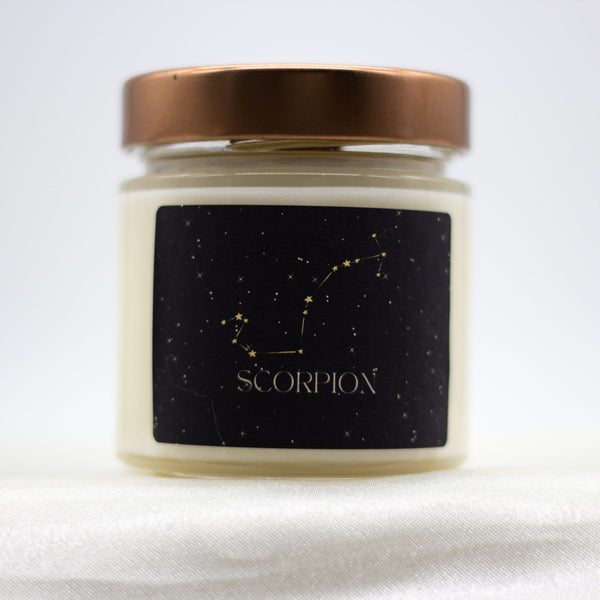 Scorpion/Skorpió Horoszkóp Szójaviasz Gyertya